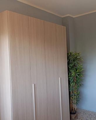 Armadio 4 ante moderno effetto rovere – ottime con