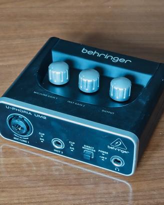 Interfaccia Audio Behringer  U-Phoria um2