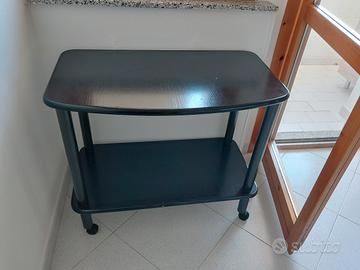 Carrellino porta Tv con ruote 