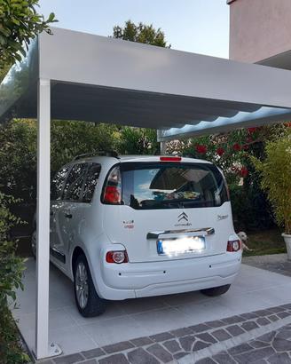 Pergola autoportante mt. 3 x 5 copertura impermeab