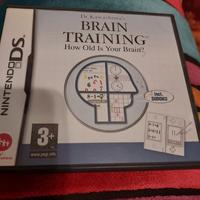 Brain Training Nintendo DS solo confezione e istru