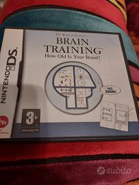 Brain Training Nintendo DS solo confezione e istru