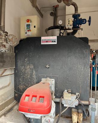 Caldaia produzione vapore Garioni da 1330 kg/ora