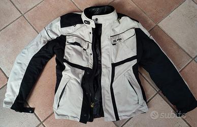 Giacca moto e paraschiena