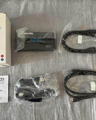 KVM Switch 2x1 8K@60Hz 4K@120Hz, HDCP2.2 HDR, USB3