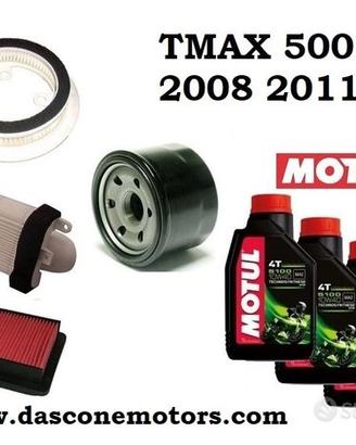 Kit tagliando Tmax 2008 2011 Motul 5100 e filtri