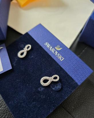 Orecchini Swarovski Infinity - Nuovi con rtificato