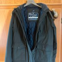 Giacca invernale da donna di colore verde, tg S.