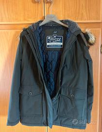 Giacca invernale da donna di colore verde, tg S.