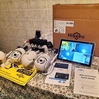 kit videosorveglianza nvr 10 CH con HD 500gb