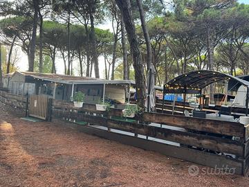Roulotte stanziale lido di spina