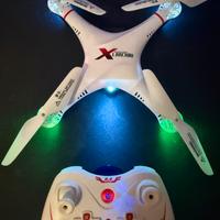 Drone Aircraft X con telecamera e radiocomando