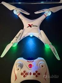Drone Aircraft X con telecamera e radiocomando