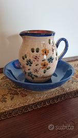 Lattiera / bricco in ceramica artigianale greca vi