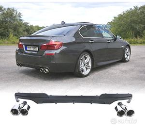 DIFFUSORE BMW F10 F11 LOOK M PERFORMANCE + TERMINA