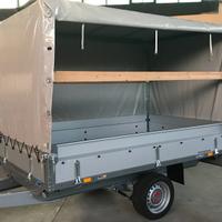 Omologabile da 750 a 1300 kg Carrello Centinato