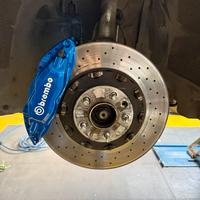 Impianto frenate completo brembo 355 opel opc