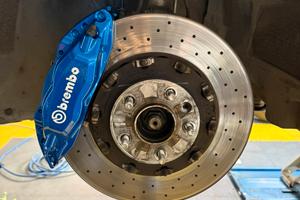 Impianto frenate completo brembo 355 opel opc