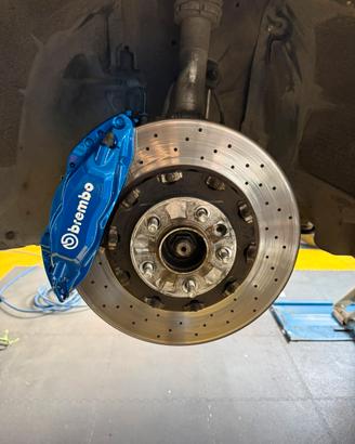 Impianto frenate completo brembo 355 opel opc