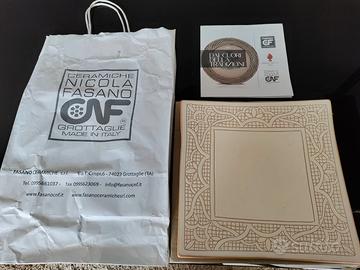 Piatto ceramica Nicola Fasano