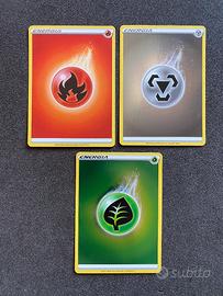 Lotto Carte Pokemon energia futuri campioni