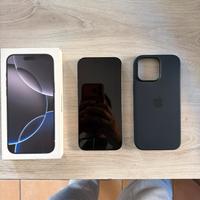 Iphone 16 Pro Max 256 GB + cover