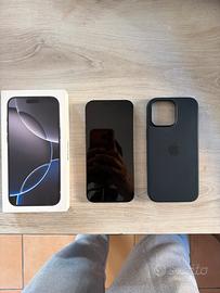 Iphone 16 Pro Max 256 GB + cover