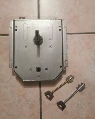 serratura doppia mappa porta blindata Mottura 