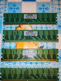 Memoria RAM HP 512MB PC2-3200R-33