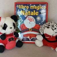 Libro di Natale + 2 peluches