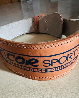Cintura in cuoio Cor Sport