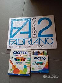 Oggetti scolastici nuovi