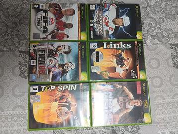 Lotto Videogiochi Sportivi Xbox prima generazione 
