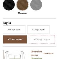 Cuccia per cani nuova