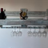 Portacalici e portabottiglie artigianale