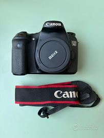 Canon eos 70D con accessori