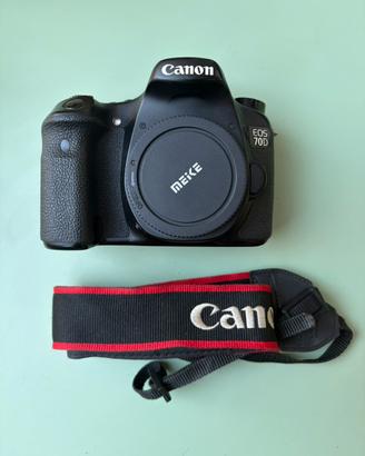 Canon eos 70D con accessori