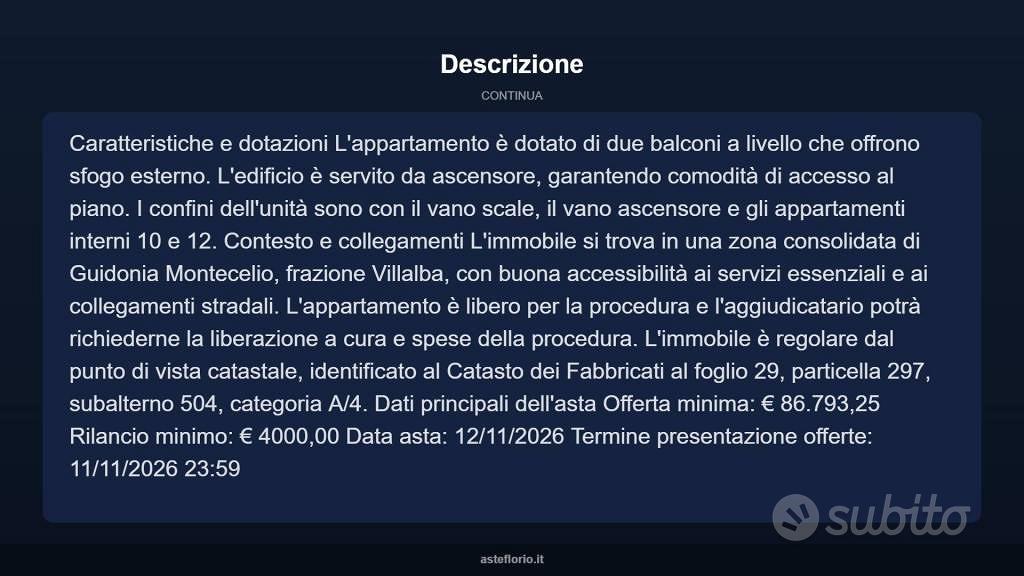 Appartamento – Villalba, Roma Capitale - Vista 4