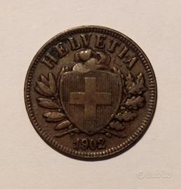 moneta svizzera rara 