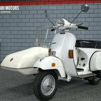 Vespa P200E Sidecar TARGA ORO 3 Posti!