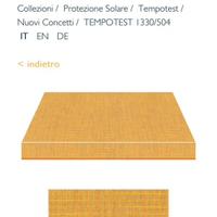 Tende da sole Tempotest