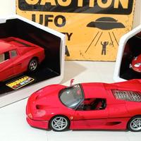 modellini 1/18 Ferrari 250 456 F40 F50 GTB4 GTO