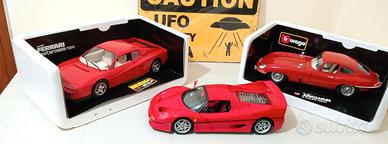modellini 1/18 Ferrari 250 456 F40 F50 GTB4 GTO