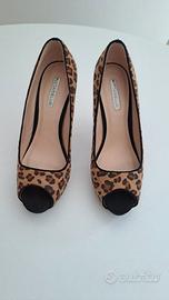 Scarpe con tacco Leopardate Pittarello