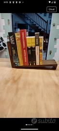 porta libro in legno sospeso