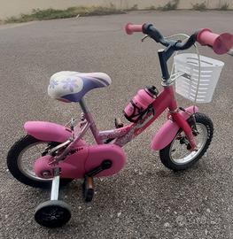 Bici bimba con rotelline 
