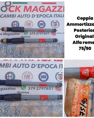 Coppia ammortizzatori posteriori Spica alfa Romeo 