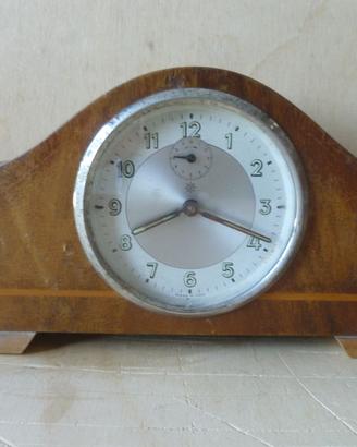 Sveglia orologio legno Junghans Italia anni 50