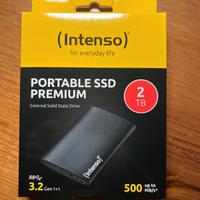Portable SSD premium 2 TB NUOVO SIGILLATO
