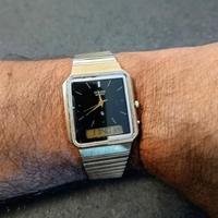 Orologio Citizen tank quarzo vintage analog/digit